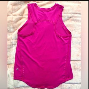 Lululemon sonic pink tank top!